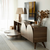 HANAH HOME TV polica Mesta Walnut v2