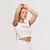 GymBeam Women‘s Varsity T-Shirt White