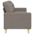 Trosed taupe 210 cm blago