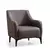 Atelier del Sofa Fotelja Belissimo 94x87x77cm Tamnosiva