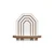 Hanah Home zidna polica Artmtkwll10-White, 26 cm, bela