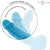 Intense Phoebe Realistic Vibrator with Suction Cup & Remote Control Blue