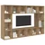 Vidaxl Komplet TV omaric 4 szt. Rjava 37 x 37 x 142,5 cm
