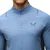 Castore majica 1/4 zip sa kontrastnim panelima za muškarce, plava