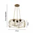 OPVIQ Luster Dratkruh Gold