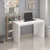 Hanah Home radni sto Velora, 147 cm, beli / orah