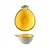 Cute&Cool HOME Dekorativna činija ananas, 11cm