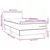 Vidaxl Box spring postelja z vzmetnico temno zelena 80x220 cm žamet
