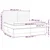 Vidaxl Box spring postelja z vzmetnico LED temno modra 200x200cm žamet