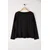Trendyol Curve Ženska bluza Tbbaw26Af00117, Crna