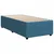 Vidaxl Box spring postelja z vzmetnico modra 90x190 cm žamet