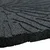 Kamen za hodanje 6 pcs Crna O 45 x 1,8 cm Guma