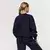 GymBeam Women‘s Varsity Sweatshirt Blue