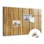 tulup.si Magnetna tabla Bambusove palice 60x40 cm