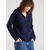 Trendyol Navy Blue Soft Textured Zippered Knitwear Sweater
