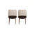 Hanah Home Set 2 trpezarijske stolice Orah