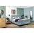 Esposa BOXSPRING POSTELJA 160 cm  x 200 cm , tekstil svetlo modra