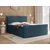 Boxspring postelja Martinez 122 (Coral 10) Zakonske, Boxspring, Modra, 160x200, Blago, Posteljno dnoPosteljno dno, 160x210x110cm