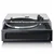 LENCO Lenco LS-430BK gramofon z jermenom, črn