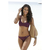 BRUNO BANANI Bikini, rdeča