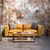 shumee 3D kovinska slika loft narava krava 3 90x60 cm