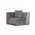 Atelier del Sofa Ugaona garnitura Lego 100x76x300cm Siva