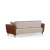 Atelier del Sofa Trosed na razvlačenje Aren 85x85x215cm Bež-Cimet