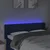 LED uzglavlje plavo 147x16x78/88 cm od tkanine