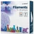 Gembird TPE FLEKSIBILNI Filament za 3D stampac 1,75mm kotur 1KG Plava | 3DP-TPE1.75-01-B