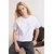 Trendyol Milla Ženska majica TWOSS26TS00053, Bela