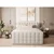 Kremno bela boxspring postelja s prostorom za shranjevanje 180x200 cm Tasca – Maison de Reve
