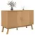 Komoda OLDEN smeđa 114 x 43 x 73,5 cm od masivne borovine