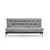 Atelier del Sofa Trosed na razvlačenje Saki 185x120cm Svetlosivi