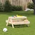 Stol za piknik za djecu 88 x 97 x 52 cm od masivne borovine