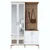 Hanah Home ormar za predsoblje EA147 4486, 120 cm, orah / beli