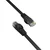 Orico Ploščat internetni kabel Ethernet CAT7 10 Gbps RJ45 LAN 1 m – črn