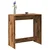 Vidaxl Barska miza starinski les 102x50x103,5 cm inženirski les