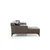 Atelier del Sofa Ugaona garnitura Petra L 145x69x87cm Svetlosiva