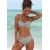 LASCANA Bikini zgornji del  oliva / bela