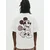 Pull&Bear Majica MICKEY čokolada/bela