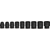 Bosch Set kovanih nasadnih ključeva 7 - 19mm, 3/8, 9 delova, PRO Impact Socket 2608003036