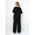 Trend Alacati Stili Ženski komplet bluza i pantalone Alc-X14122, Crni