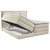 MID.YOU POSTELJA BOXSPRING 140 cm  x 200 cm , tekstil bež