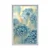 Plakat modri regrat v akvarel varianti - 60x90 silver