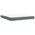 Vidaxl Box spring postelja z vzmetnico temno siva 180x200 cm žamet