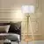 Podna lampa 1xE27/40W/230V bela