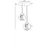 Opviq Luster 2615169, Zlatne boje