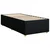 Vidaxl Box spring postelja z vzmetnico črna 80x200 cm blago
