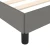 vidaXL Posteljni okvir temno siv 200x200 cm blago