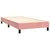 Vidaxl Box spring postelja z vzmetnico roza 80x200 cm žamet